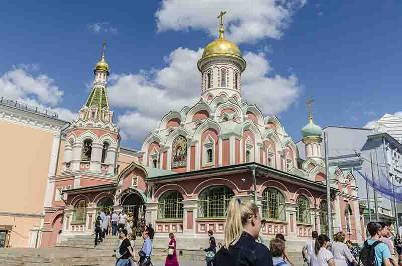 10 - Rusia - Moscu - catedral de Kazan de Moscu